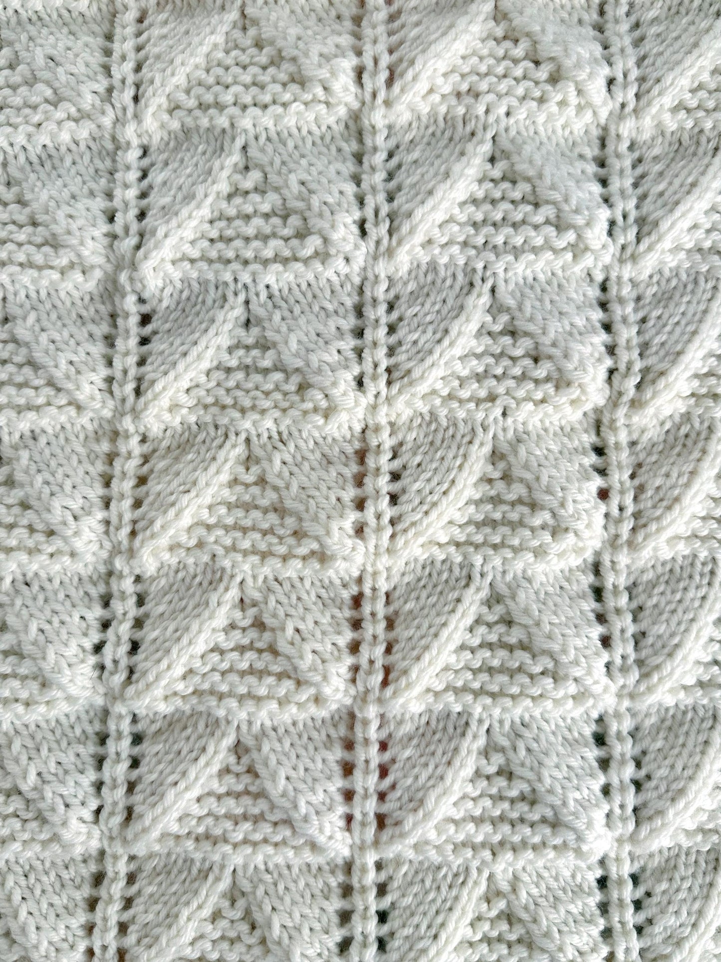arrow baby blanket knitting pattern arrow stitch texture