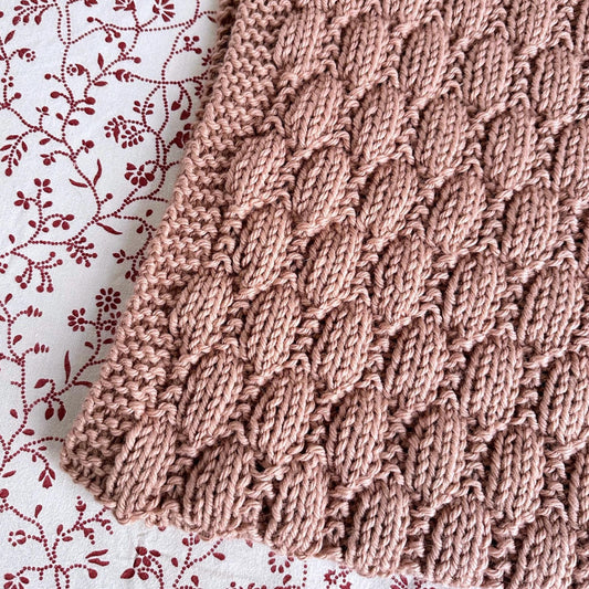 beehive baby blanket knitting pattern textured knit design