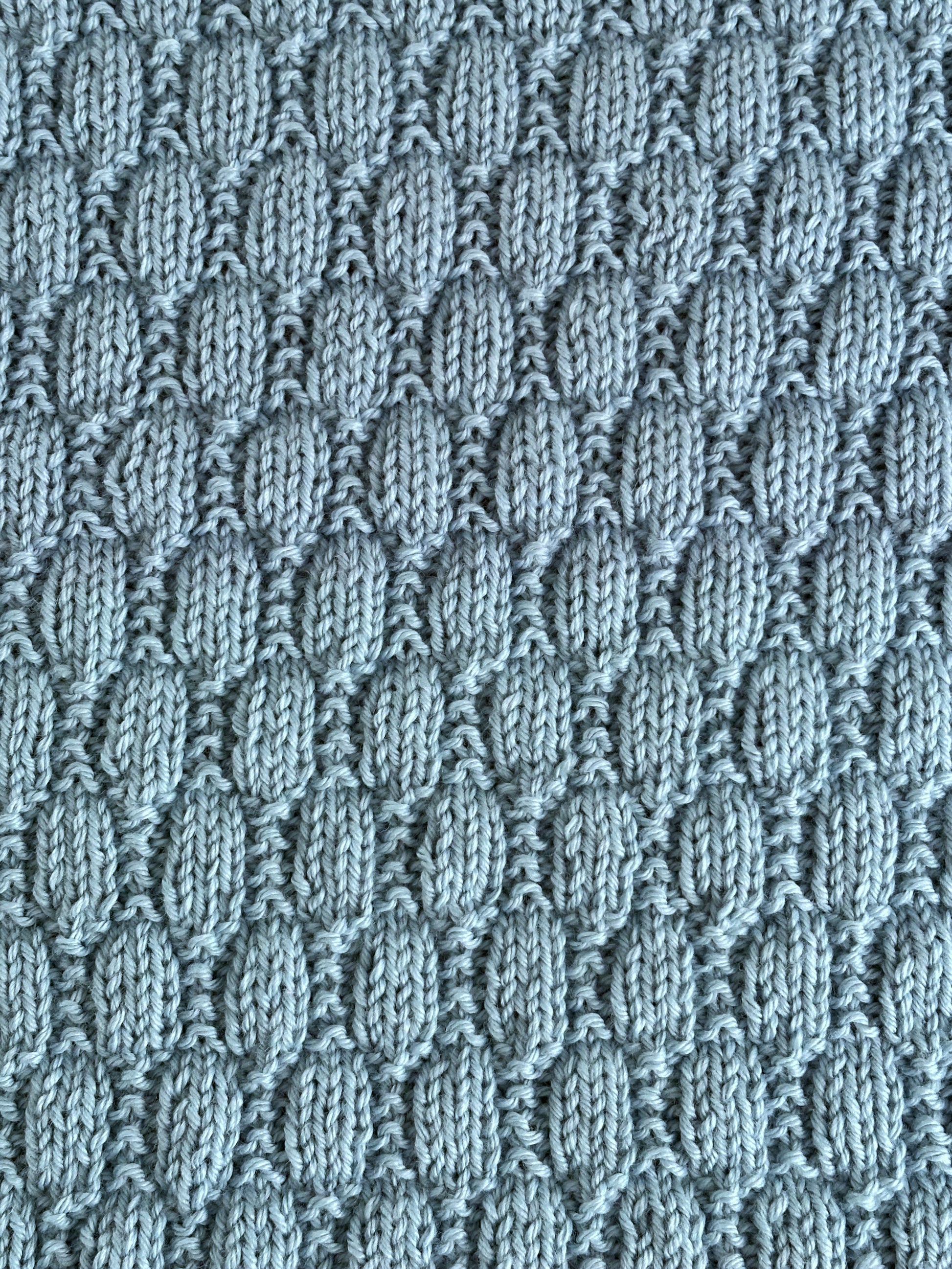 beehive baby blanket knitting pattern beehive stitch texture blue