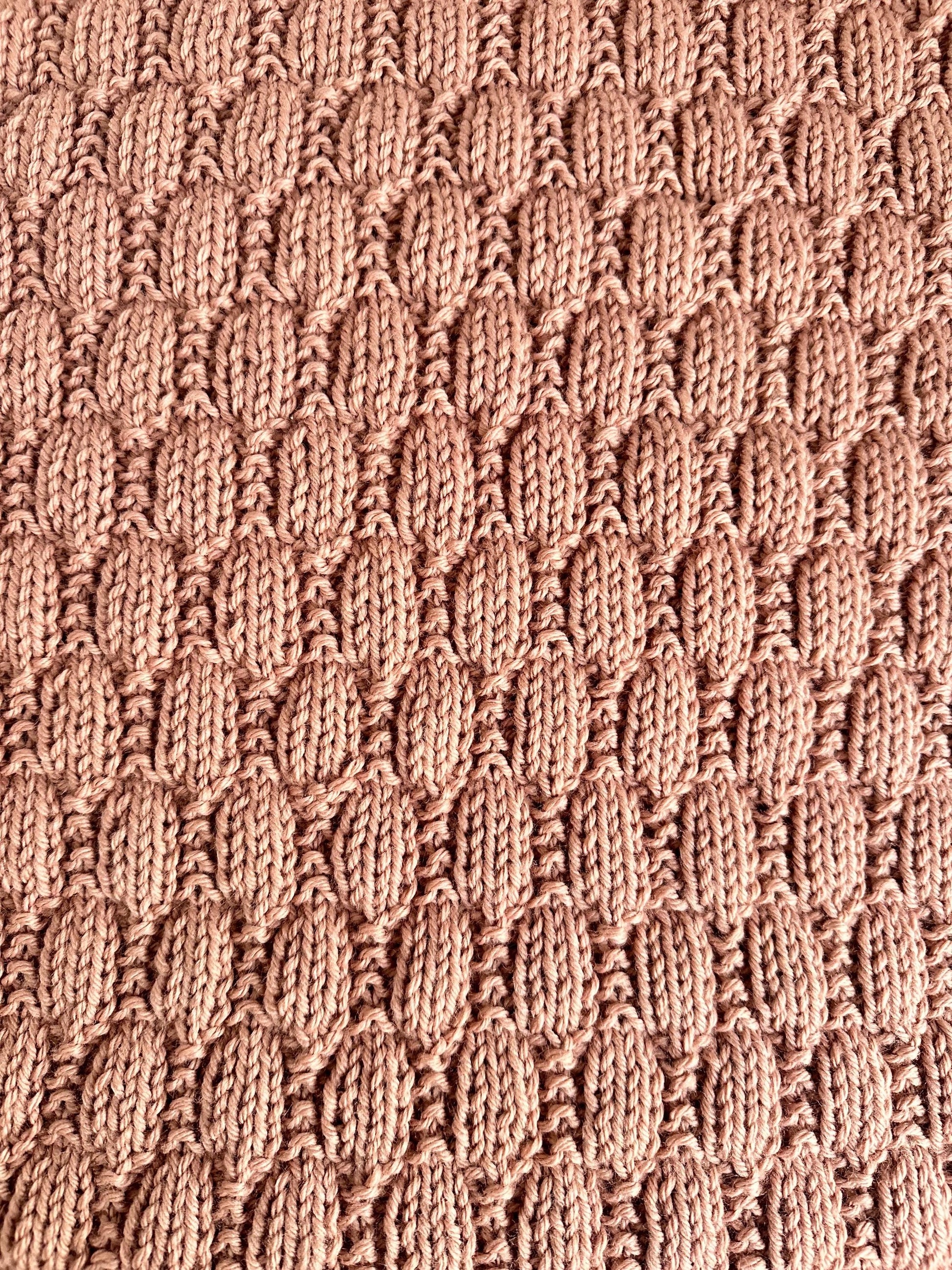 beehive baby blanket knitting pattern beehive stitch texture